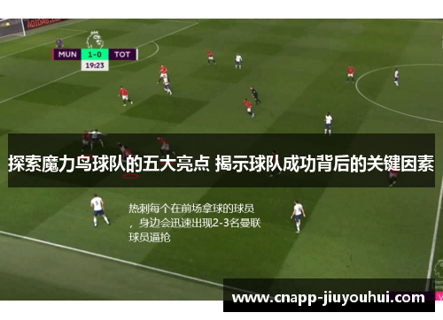 探索魔力鸟球队的五大亮点 揭示球队成功背后的关键因素