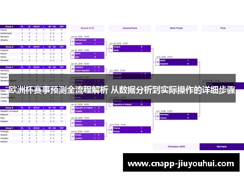 欧洲杯赛事预测全流程解析 从数据分析到实际操作的详细步骤