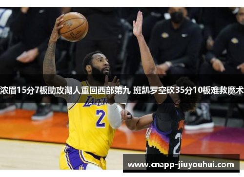 浓眉15分7板助攻湖人重回西部第九 班凯罗空砍35分10板难救魔术 浓眉15分7板助攻湖人重回西部第九 班凯罗空砍35分10板难救魔术
